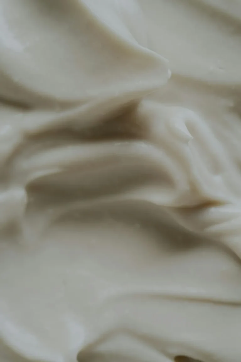 Whipped cream texture