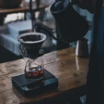 Pour-over on a scale