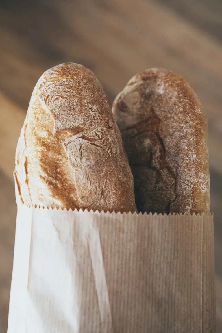 Loaves in a paper bread bag