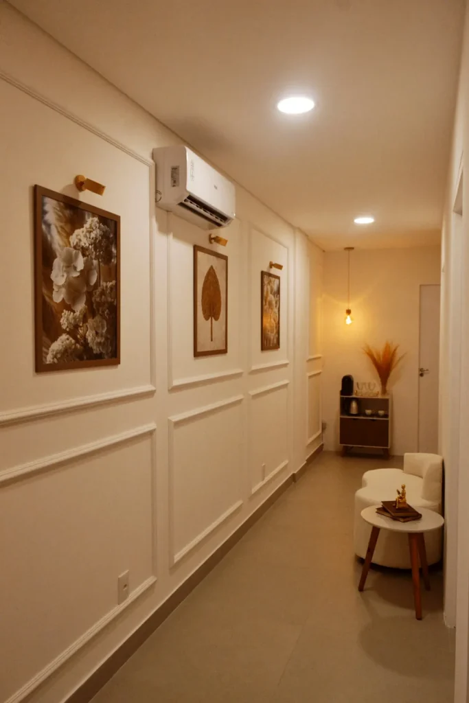 Hallway to the treatment rooms