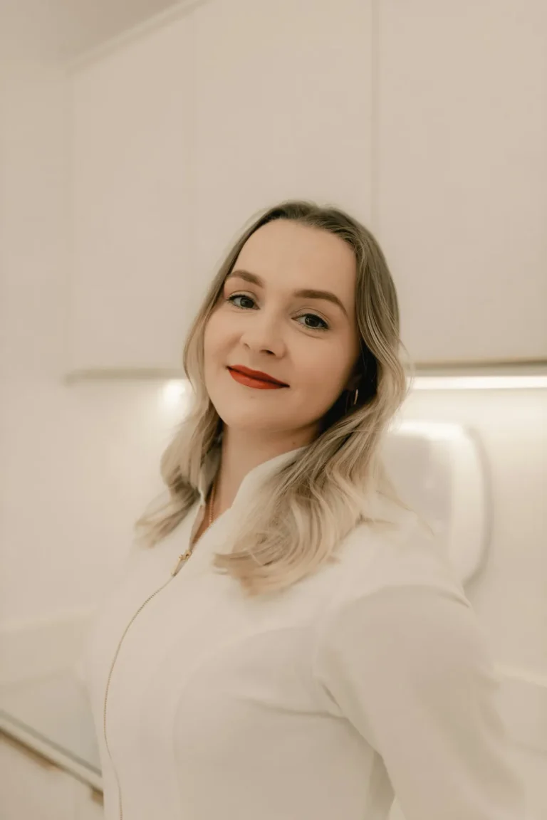 Portrait of a brow artist