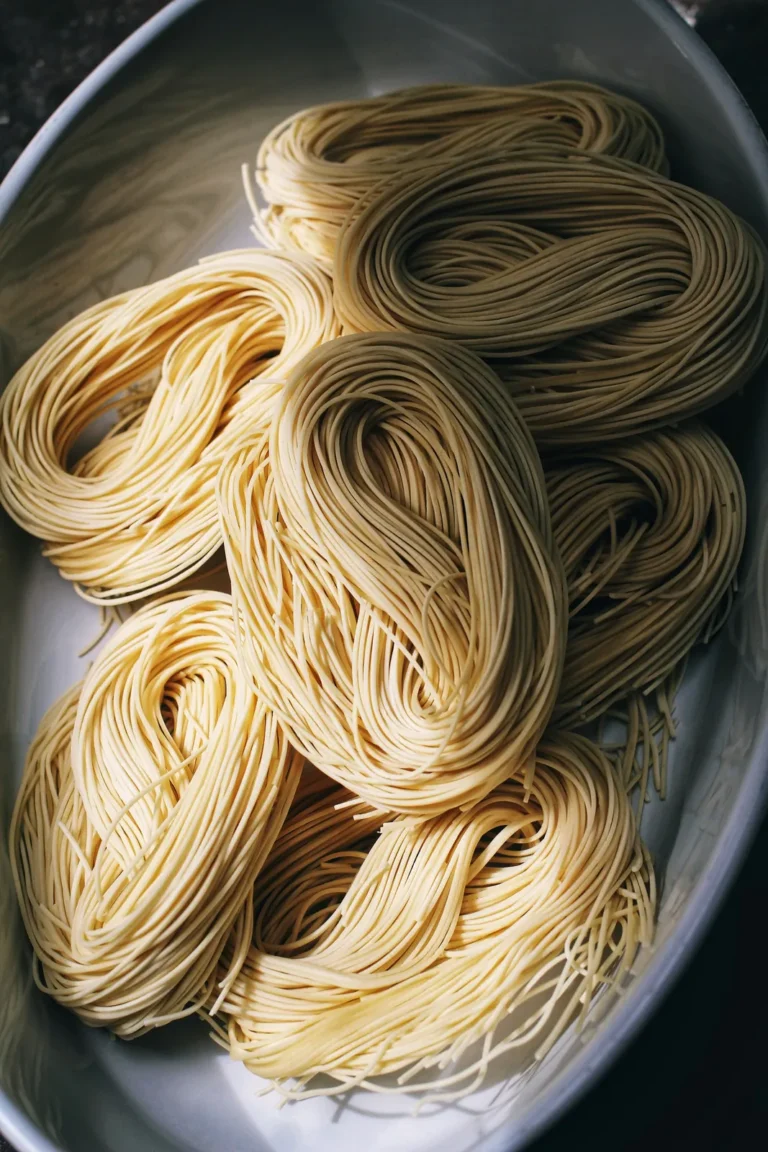 Fresh noodle nests