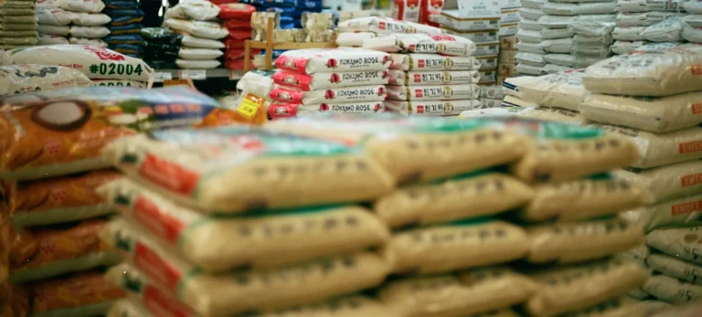 Bags of rice