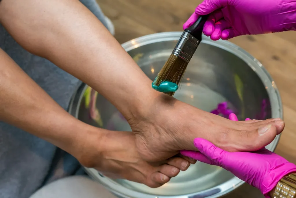 Pedicure levels such as classic, deluxe and signature make prices easy to compare