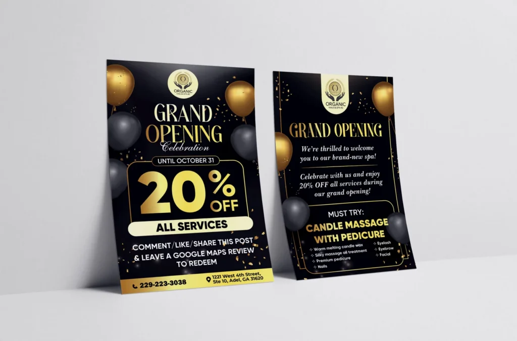 Flyer khuyến mãi tiệm nail: 20 ý tưởng ưu đãi và cách đưa flyer tới từng nhà