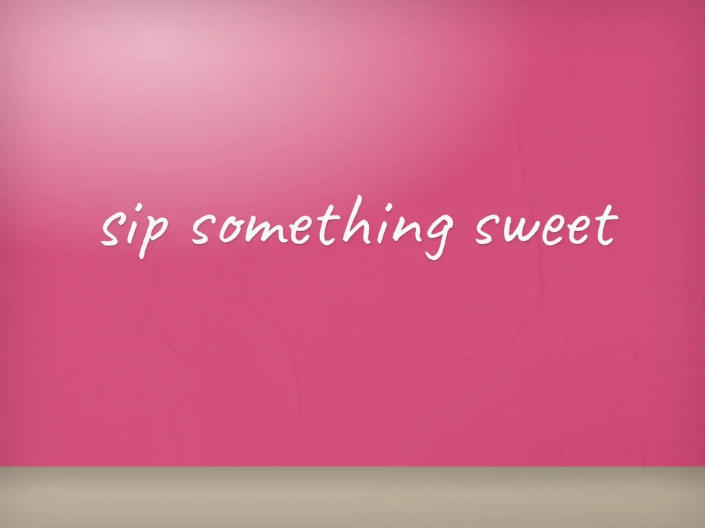 Cut vinyl lettering template CV-12 for a restaurant: Lychee Lane, white script on a berry wall
