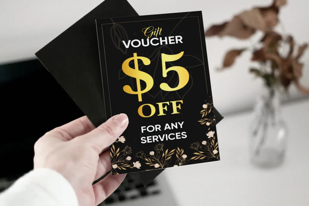 Gift certificate tiệm nail: 9 điều cần biết trước khi in và bán dịp lễ